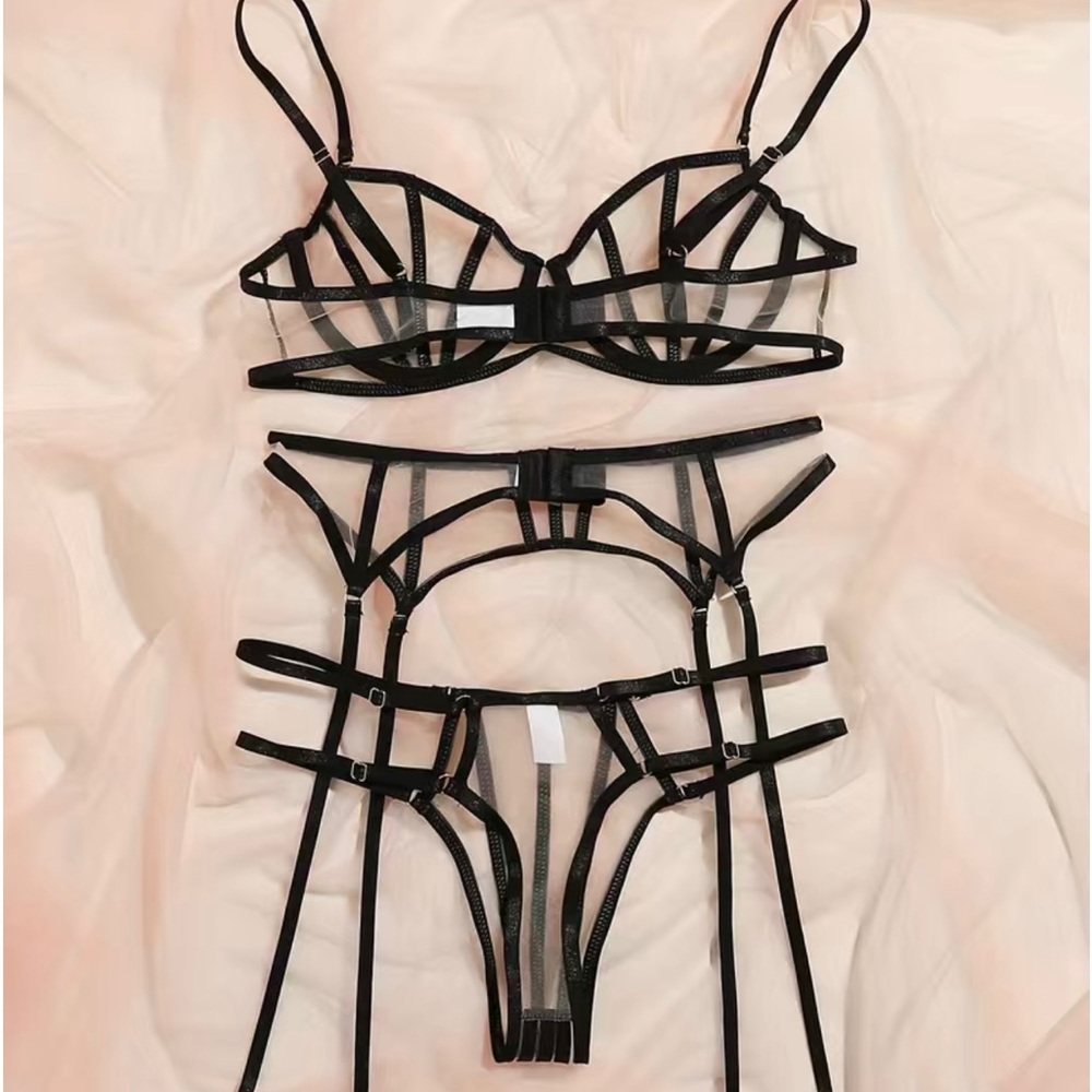 SOLD…SOLD..SOLD.SOLD..mesh black set ! New! Sexy!